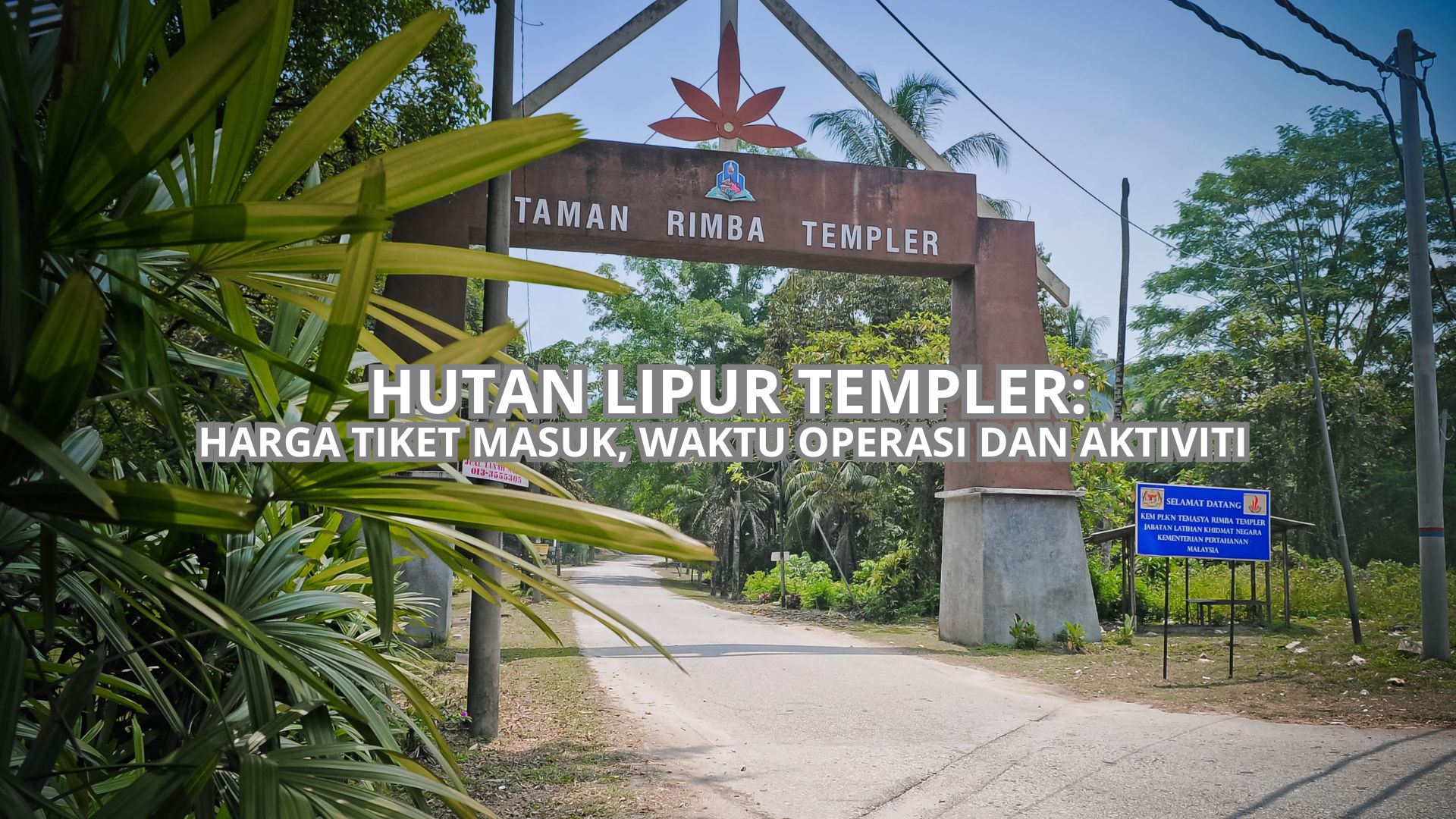 Hutan Lipur Templer Cover